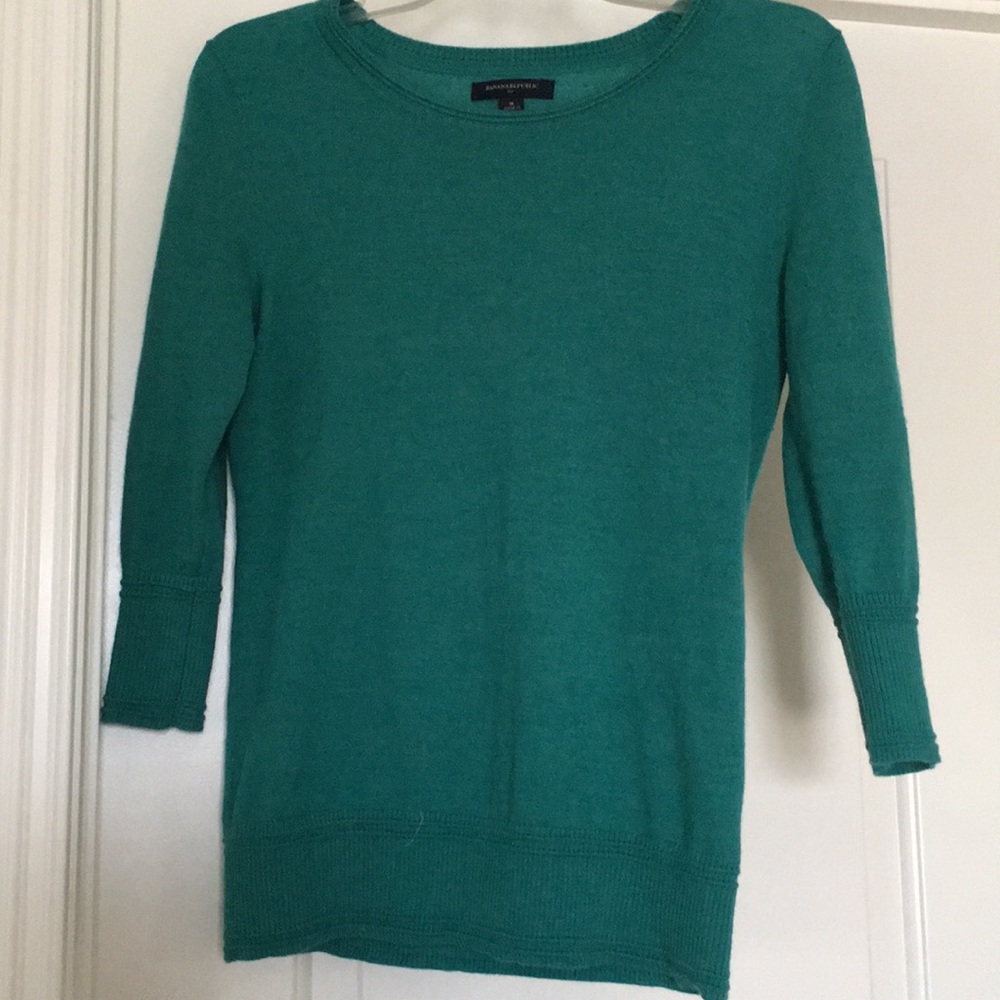 Dark green long sleeve sweater